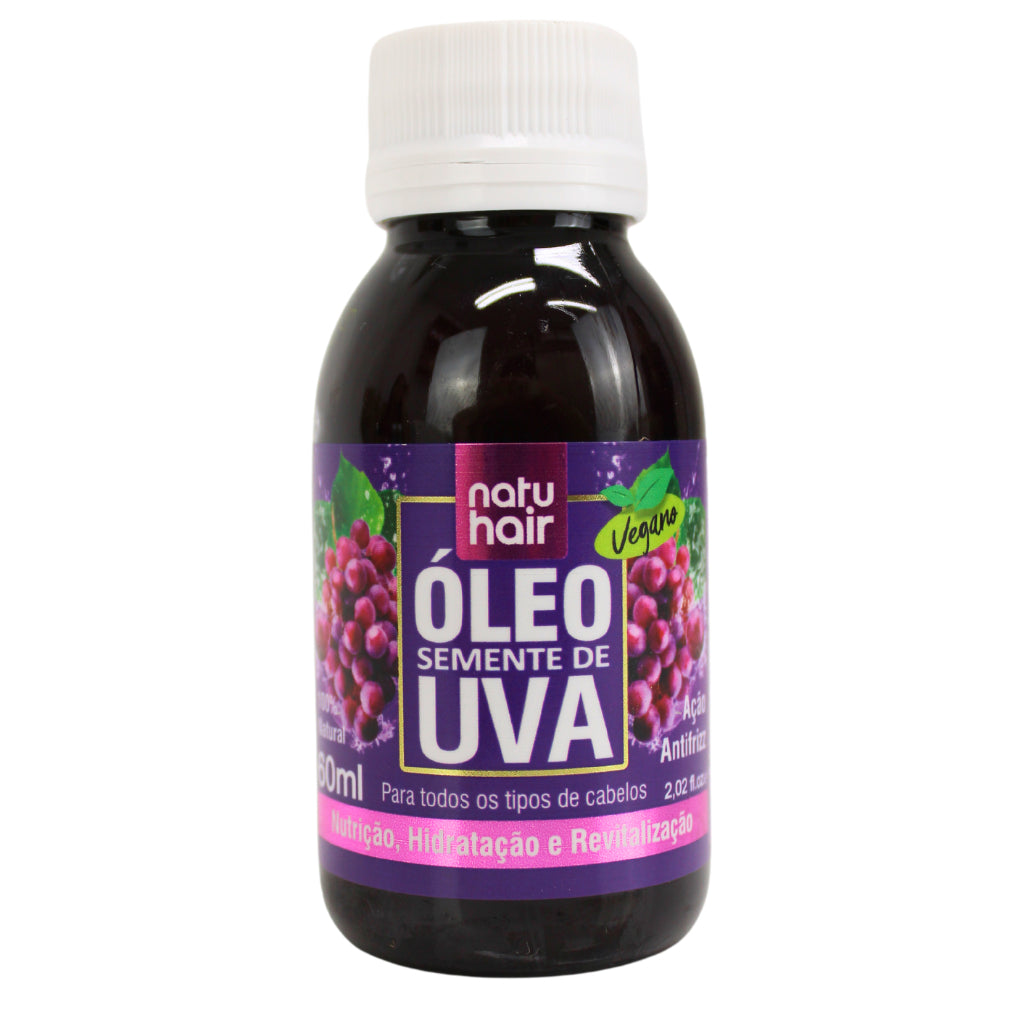 Natu Hair Hair Oil 60ml Grape Seed